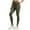 Army Green, variant on Yoga Leggings for Women High Waist Solid Color Womens Tights Lightweight Workout Joggers Casual Athletic Running Leggings