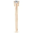 thumbnail image 3 of ANGARA Natural 0.26 Ct. Diamond Classic Engagement Ring in 14K Rose Gold for Women (Ring Size: 4), 3 of 9
