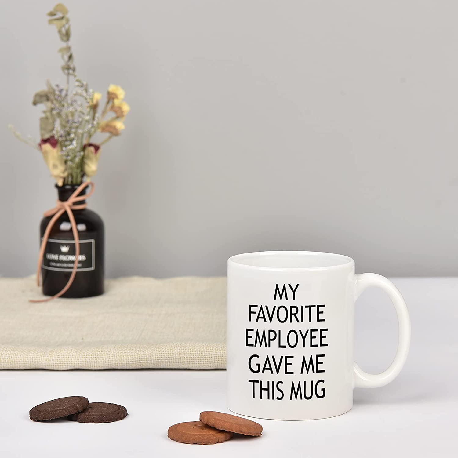 Employee of month extra large coffee mug gift