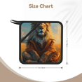 thumbnail image 3 of Xecao Prairie Meditating Lion for Silicone Trivet Mats - Heat Resistant Pot Holders, Multipurpose Non-Slip Hot Pads, 3 of 8