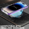 thumbnail image 4 of Decase Strong Magnetic Case for iPhone 16 Pro Max,Compatible with Mag-safe,Military-Grade Protection,Clear Slim Shockproof Protective Phone Cover for Women Men-Transparent,Blue, 4 of 7