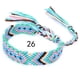 thumbnail image 1 of Pulsera tejida estilo arcoíris hecha a mano Pulsera de la amistad de la suerte, 1 of 1