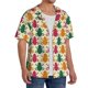 thumbnail image 2 of Fotbe Colorful Frogs Camisa Estampada de Manga Corta para Hombre, Casual de Verano, Estilo Playero, Sin Arrugas-3X-Large, 2 of 5