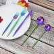 thumbnail image 3 of Juego De Cubiertos De Acero Inoxidable 24 piezas Inicornio Morado, 3 of 4