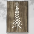 thumbnail image 2 of Barnwood Wonderland IX - Framed Gallery Wrapped Holiday Canvas - 17 x 25 - Silver Frame, 2 of 8