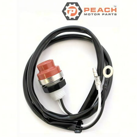 1 Switch Assembly Peach Motor Parts PM-6A0-82550-01-00 PM-6A0-82550-01-00 Stop Switch Assembly; Replaces Yamaha®: 6A0-82550-01-00, 689-82550-01-00, 6E0-82550-00-00, 6E0-82550-01-00, 6G9-82550-00-00, 6L5-82550-00-00 ()