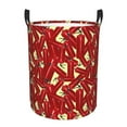 thumbnail image 2 of Goofa Fire Extinguisher Printed Circular Hamper,Laundry Basket with Handles,Storage Baskets Foldable,Large Capacity Laundry Hamper-Medium, 2 of 8