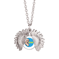 thumbnail image 1 of Memorial aniversario cuidado del oido proteger Collar de girasol collar collar collar colgante, 1 of 3