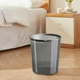 thumbnail image 5 of Trash Can Cabinet Transparent Trash Can For Home Living Room Kitchen Toilet Bathroom Bedroom Office With Pressure Ring Waste Bin., 5 of 6
