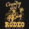 thumbnail image 3 of Country Girl Rodeo Women's Long Sleeve T-shirt Vintage Cowgirl, 3 of 7