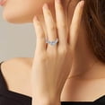 thumbnail image 4 of Exquisite Hollow Out Ring Elegant Diamond Cluster Ring Engagement Ring with Different Wedding Jewelry Accessories Stackable Rings Jewelry for Women 10, 4 of 9
