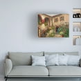 thumbnail image 2 of Trademark Fine Art Masters Fine Art Tuscany Courtyard Canvas Wall Art - 35x47, 2 of 5