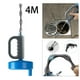 thumbnail image 4 of Herramienta para eliminar obstrucciones de desagües, serpiente de tuberías de alta resistencia, limpiador de tinas de serpiente de desagüe abridor para 4m, 4 of 9
