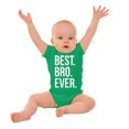 thumbnail image 3 of Best Bro Ever Brother Relative Family Bodysuit Jumper Boys Infant Baby Brisco Brands 12M, 3 of 6