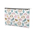 thumbnail image 2 of Haiem Cartoon Animals Music Lover Merch Makeup Bag, Cosmetic Bag,Singer Fans Cosmetic Bag, Portable Stationary Storage Organizer, Travel Makeup Bag, 2 of 8