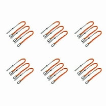 Tool Lanyard,18Pcs Lanyard with Carabiner,Shock Absorbing Lanyard Adjustable Lanyard for Work Tools