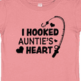 thumbnail image 4 of Inktastic I Hooked Auntie's Heart with Fishing Rod Boys or Girls Baby T-Shirt, 4 of 5