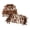 Brown, variant on Toddler Cowgirl Outfit Girls Western Shirt Ruffle Sleeve Top Shorts Set Kids Denim Outfit