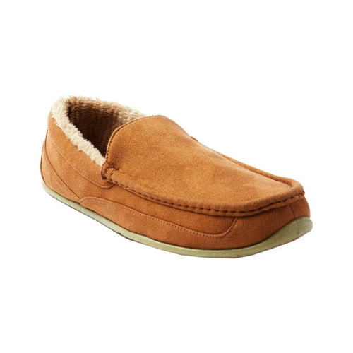 moccasin slippers wide