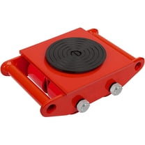 6T 13200 lbs Heavy Duty Machine Dolly Skate Machinery Roller Mover Cargo Trolley