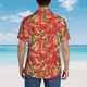 thumbnail image 4 of Fotbe Strawberry Camisa Hawaiana para Hombre Unisex – Camisa Casual de Verano con Botones de Manga Corta de Algodón y Lino,Small, 4 of 7