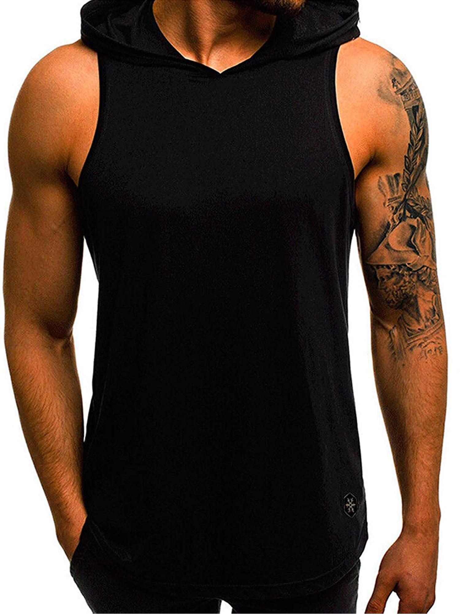 hooded tank tops