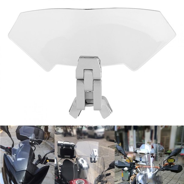 Parabrisas De Motocicleta Deflector De Viento De Motocicleta Parabrisas De Motocicleta Parabrisas Universal De Motocicleta Accesorios Modificados 23mm Universal Motocicleta ANGGREK Otros
