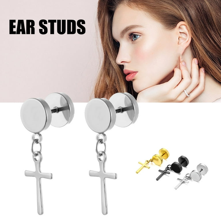 Walmart cheap cross earrings