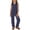 Navy, variant on GiLiling Girls Linen 2 Piece Outfit Sleeveless V-Neck Top and Loose High Waisted Summer Pants Set (Pink, 13-14 Years)