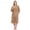 Khaki, variant on Women's Towel Robe, Soft Absorbent Kimono Bathrobe, Quick Dry – S/M, Light Pink