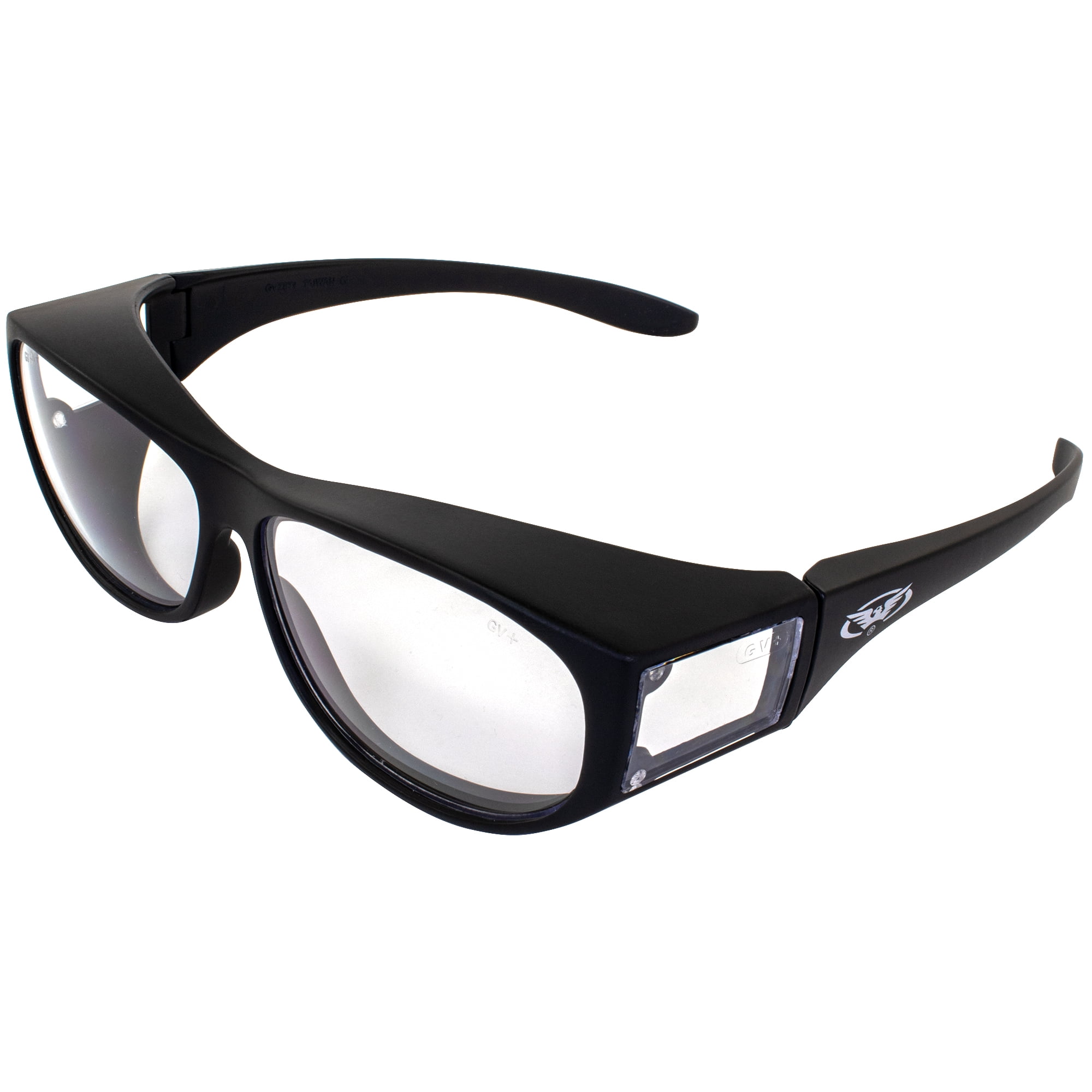 Escort Advanced System Safety Glasses Fits Over Most Prescription Eyewear