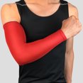 thumbnail image 2 of Sunjoy Tech UV Sun Protection Compression Arm Sleeves - Tattoo Cover Up - Cooling Athletic Sports Unisex Sleeve for Outdoor Football, Golf & Volleyball, 2 of 7