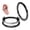 Black B, variant on G23 Titanium Conch Piercing Jewelry Set: 16G 8mm/10mm/12mm Double/Triple Hoop Nose Septum Rings Hypoallergenic Hinged Segment Clicker Helix Cartilage Conch Earrings