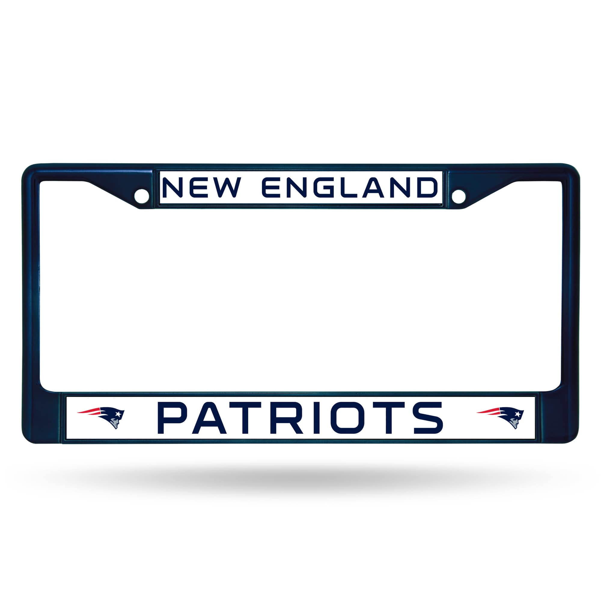 Rico Industries NFL Color License Plate Frame, New England Patriots