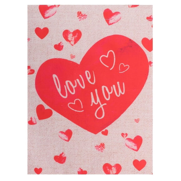 Wedding Decoration Valentine Garden Banner Valentine Flag Valentine House Flags Flag Banners Holiday Porch Decorations