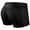 JM467Black, variant on Men Trunks Built-in Fake Butt Hip Lifter Enhancer Shorts Boxer Briefs Padded Underwear Shapewear Underpants Nylon  Breathable