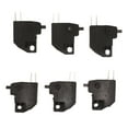 thumbnail image 1 of Interruptor de luz de freno negro para motocicleta, 6 piezas, luz de freno para motocicleta, interruptor de luz de freno para motocicleta, conjunto de interruptor de luz de freno diseñado para el fut, 1 of 12