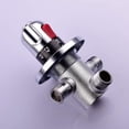 thumbnail image 4 of Grifo mezclador termostático Latón Válvula de 3 vías Válvula mezcladora G 1/2" Válvula de baño, Ctm505. Afortunado Sencillez, 4 of 5