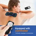 thumbnail image 6 of Electric back Massager，Neck massager，Sticker Cervical Massage Patch，Shoulder Leg Pain Relief，back massager for pain relief deep tissue, 6 of 9