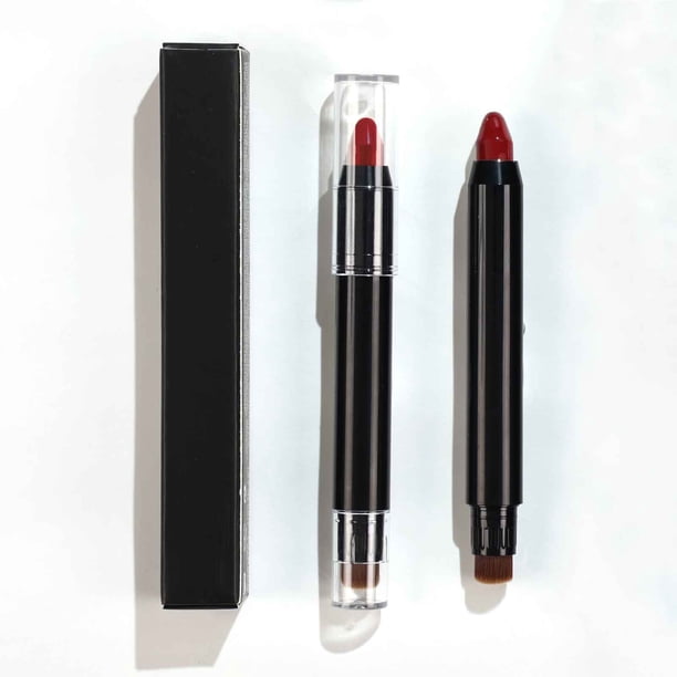 Lápiz de maquillaje multiusos Blooms Silhouette de dos puntas: corrector, sombra de nariz, labial y rubor | Pincel y lápiz en uno