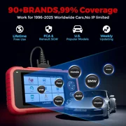 LAUNCH CRP123I V3.0 OBD2 Scanner Diagnostic Tool with 7 Resets, ABS Bleeding, Oil/EPB/D-P-F/SAS/BMS Reset, Throttle Adaptation, Check Engine ABS SRS Transmission Car Code Reader, Lifetime Free Update