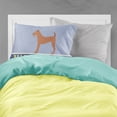 thumbnail image 2 of Irish Terrier Welcome Fabric Standard Pillowcase Blue, 2 of 2