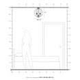 thumbnail image 6 of Livex Lighting - Arabella - 4 Light Globe Convertible Chandelier In Shabby Chic, 6 of 10