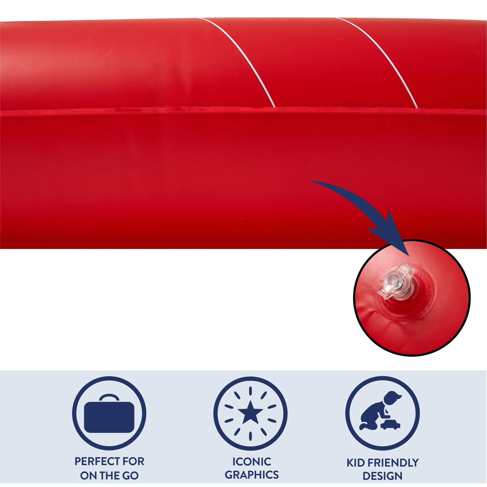 Spider-Man Inflatable Portable Kids Travel Bed