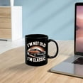 thumbnail image 3 of Classic Car Themed Coffee Mug for Men - Funny Old Man Dad Grandpa Gift for Father's Day, Birthdays, Retirement, and Car Lovers with Lid for Daily Use, 3 of 5