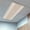 Khaki, variant on Sage Green Fluorescent Light Covers, Farmhouse Sage Green White Striped Magnetic Light Covers for Ceiling Lights, Fluorescent Ceiling Shade Filters for Classroom Bedroom Office 4x2Ft x 1PCS