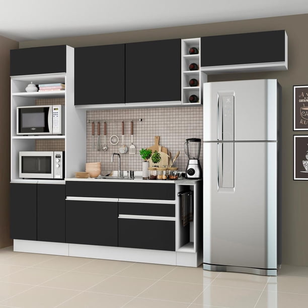 Cocina Integral Completa Modular Madesa Glamy 290cm BN 08