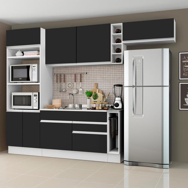 Cocina Integral Completa Modular Madesa Glamy 290cm BN 08