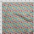 thumbnail image 4 of oneOone Polyester Spandex Light Brown Fabric Travel Quilting Supplies Print Sewing Fabric By The Yard 56 Inch Wide, 4 of 4