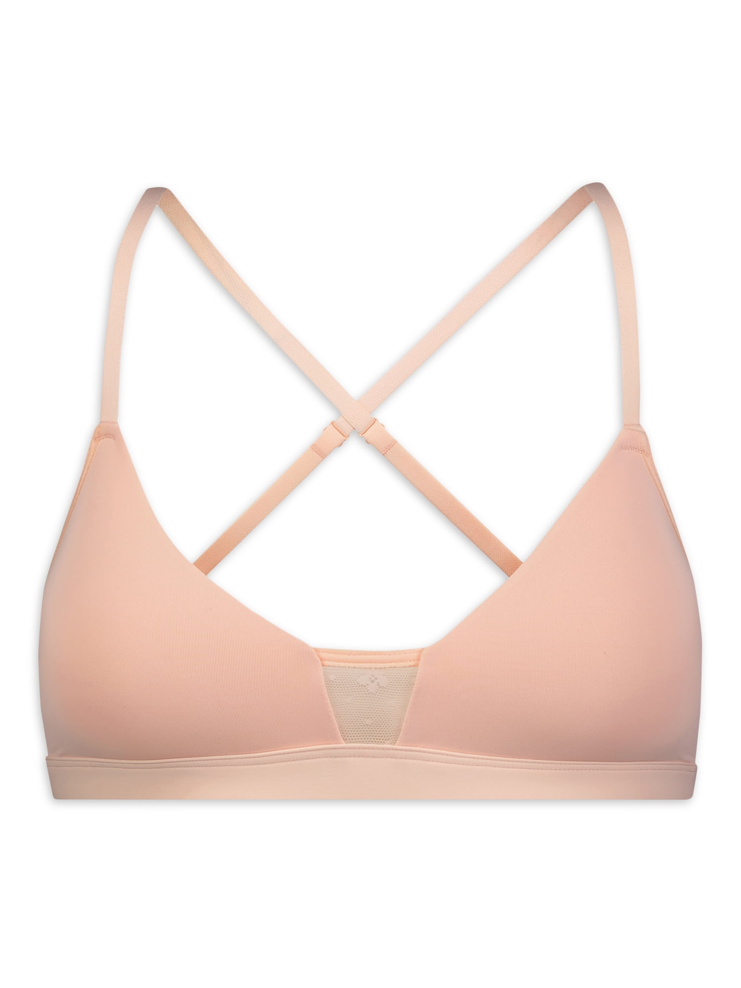 Wonder Nation Molded Cup Bralette, 2 Pack, Sizes 30-38